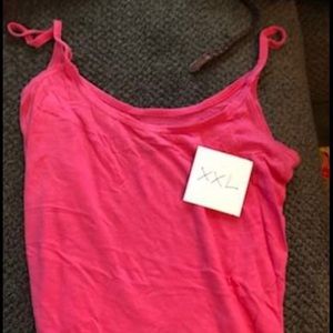 XXL no boundaries Pink Tank Top